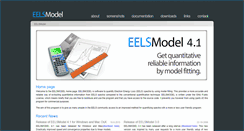 Desktop Screenshot of eelsmodel.ua.ac.be