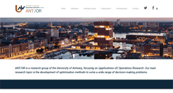 Desktop Screenshot of antor.ua.ac.be
